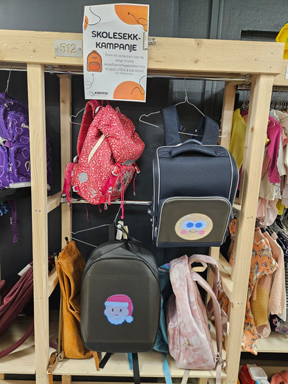 LED Sekk med Powerbank USB