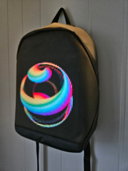 LED Sekk med Powerbank USB