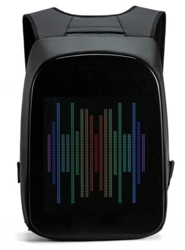 LED Sekk Pro Skall Sekk Design med Powerbank USB (Copy)