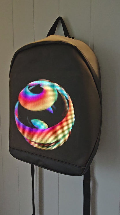 LED Sekk med Powerbank USB